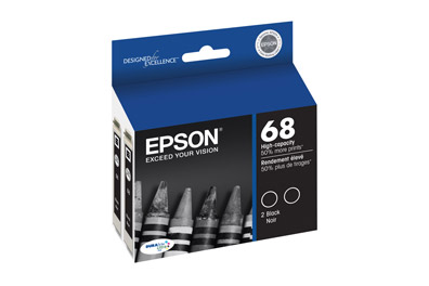 thumbnail image 2 of 68XL Ink Cartridge 2-Pack, High Yield Black And Color 2 of 13