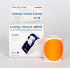 Seiko Orange Round Labels SLP-RDO